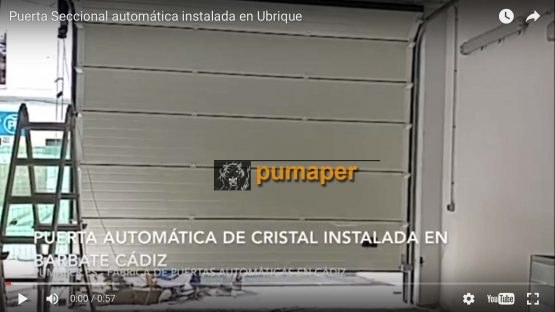 Puerta Seccional automática