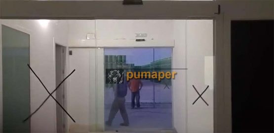 Doble puerta automática